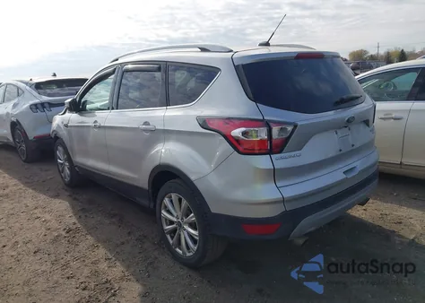 2017 Ford Escape Titanium from USA, damaged, VIN 1FMCU0JD8HUA80036